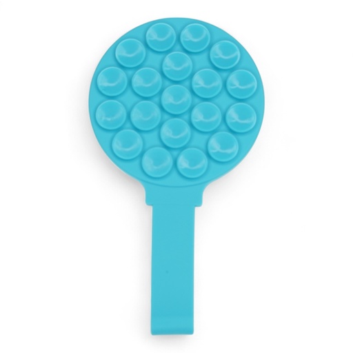 [08-062-011-0042-0215] Gadget el rey magsafe ventosa circular con agarrador color aqua