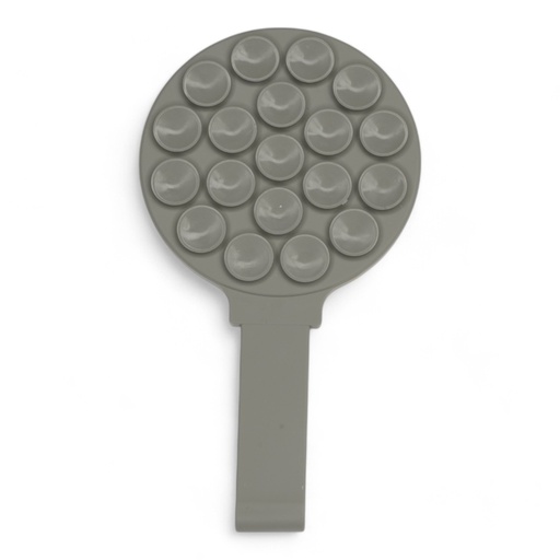 [08-062-011-0043-0215] Gadget el rey magsafe ventosa circular con agarrador color gris oscuro