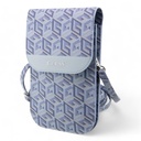 Estuche Guess Wallet Gcube Stripe Blue Universal Color Azul