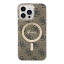 Estuche Guess Hc Magsafe Iml 4G Brown Iphone 15 Pro Max Color CafŽ