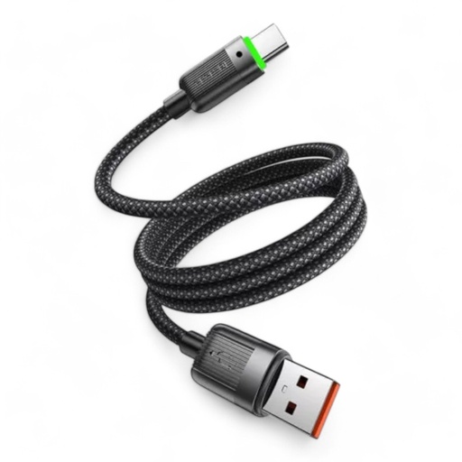 [05-111-024-0016-0157] Cable mcdodo usb ca-5650 usb-a to usb-c magnetic self-winding cable 480mbps  color negro
