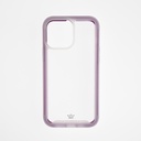 Estuche el rey super bumper de atraiphone 13 pro / max color transparente / morado