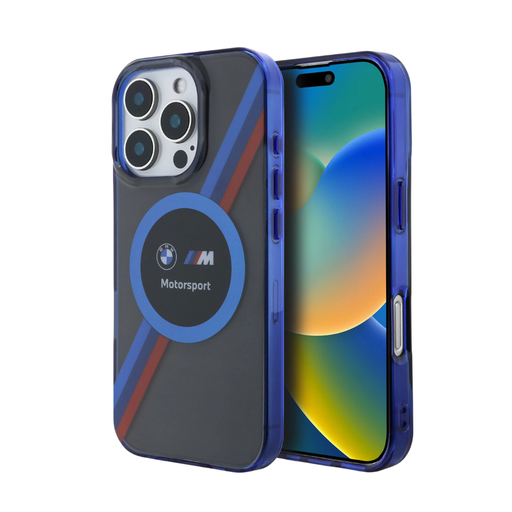 [07-63-000002] BMW hc motorsport magsafe iml circle black iphone 16 pro