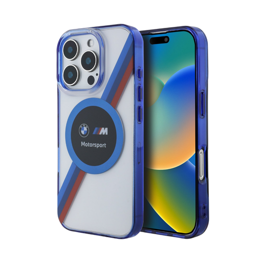 [07-63-000003] BMW hc motorsport magsafe iml circle transparent iphone 16 pro