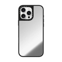 Casetify mirror marco negro iphone 14 color gris