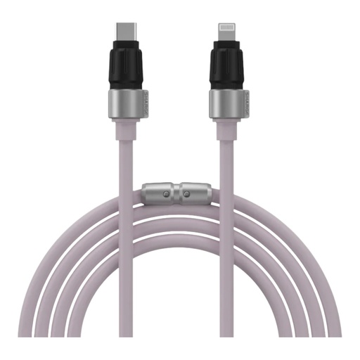 [01-058-074-0001-0134] Accesorio sharge lightning phantom cable lightning to c color morado