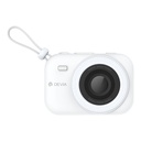 Devia EP199 Extreme Speed Series MINI 22.5W Magnetic Power Bank With Built-in 2 Cables (9600mAh) color white