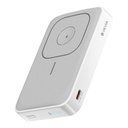 Devia EP183 Extreme Speed Series PD 20W 3 In 1 Magnetic Wireless Power Bank With Bracket color white