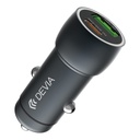 Devia EA507 Extreme Speed Series PD30W+QC3.0 18W Metal Full Compatible Fast Car Charger color Deep Sky Gray