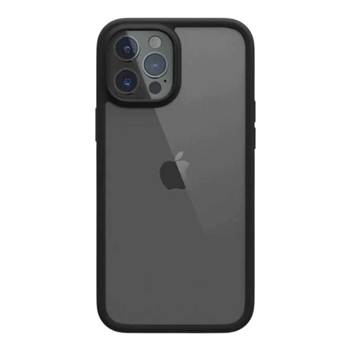 [07-145-036-0004-0215] Estuche switcheasy aero + iphone 12 pro max / iphone 13 pro max  color negro / transparente mate