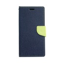 Estuche goospery fancy diary iphone x / x(5.8) color azul marino / verde