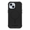 Estuche otterbox defender con magsafe y clip color negro modelo iphone 14