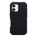 Estuche otterbox defender con magsafe y clip color negro modelo iphone 16