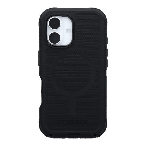 [07-29-000061] Estuche otterbox defender con magsafe y clip color negro modelo iphone 16