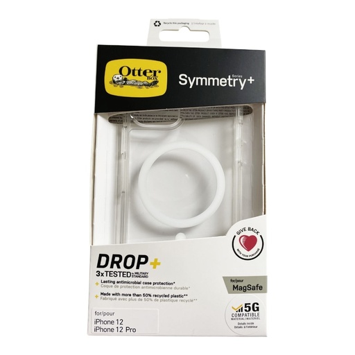 [07-29-000076] Estuche Otterbox symmetry con magsafe iphone 12 color transparente