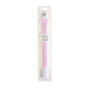 Accesorio el rey pulsera tipo nike apple watch 38 / 40 / 41 mm color blanco / magenta