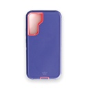 Estuche el rey defender samsung s22 color morado / fucsia