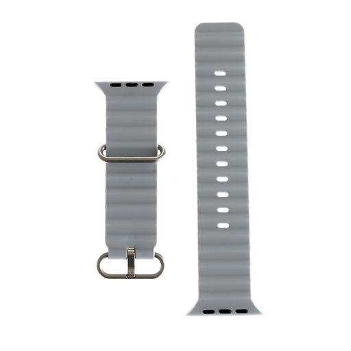 [01-081-011-0019-0091] Accesorio el rey pulsera silicon ocean 38 / 40 / 41 mm gris claro