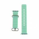 Accesorio el rey pulsera silicon ocean 38 / 40 / 41 mm verde menta