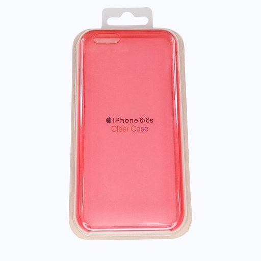 [07-031-003-0005-0220] Estuche apple iphone 6 / 6s plus color transparente / fucsia