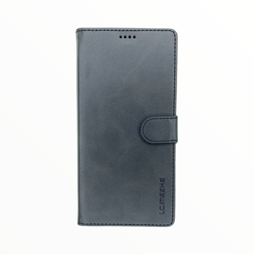 [07-037-022-0011-0157] Estuche lc imeeke folio libreta con porta tarjeta iphone 12 pro max 6.7 color negro