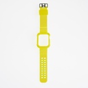 Accesorio generico pulsera con bumper rugged apple watch 44 mm color verde neon