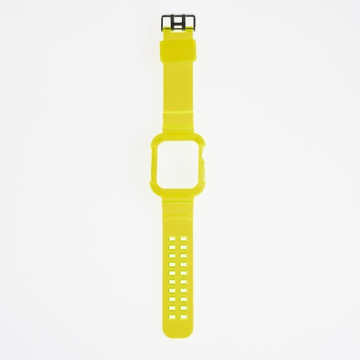 [01-081-013-0015-0247] Accesorio generico pulsera con bumper rugged apple watch 44 mm color verde neon