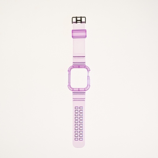 [01-081-013-0016-0134] Accesorio generico pulsera con bumper rugged apple watch 45 mm color morado