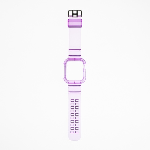 [01-081-013-0017-0134] Accesorio generico pulsera con bumper rugged apple watch 42 mm color morado